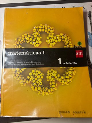 Matemáticas I 1 Bachillerato
