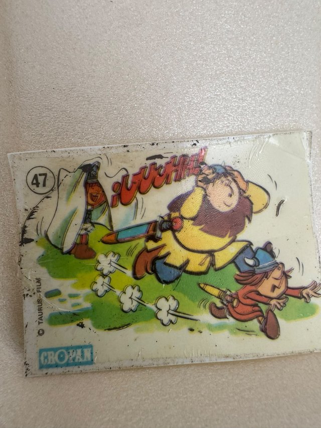 47 cromos cropan vicky el vikingo de plastico , nu