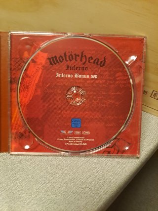 Motörhead - Inferno CD + DVD + Libreto