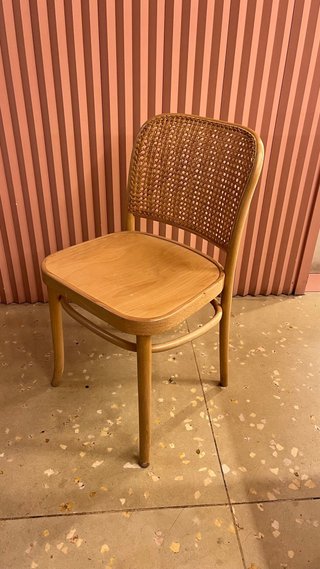 Sillas Fameg madera y ratán