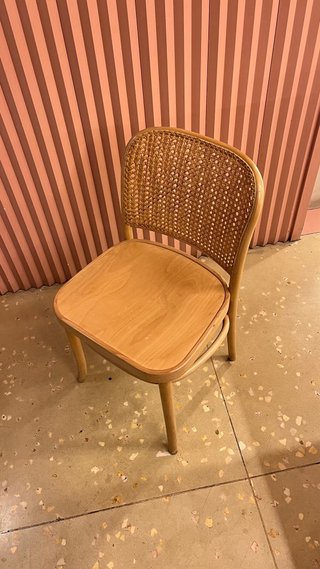 Sillas Fameg madera y ratán