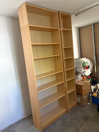 Estantería de madera de 80 cm