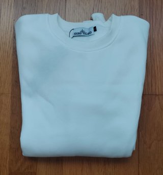 Sudadera Stone Island Crema