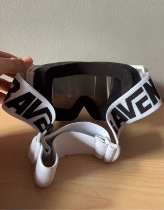 Gafas Motocross Raven Sniper Blancas