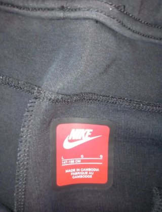 Pantalón largo Nike negro