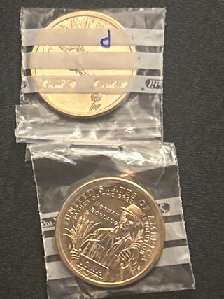 Moneda 1 Dólar EE. UU. Norman Borlaug