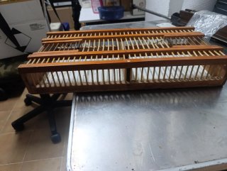 Trampa artesanal doble captura silvestrismo madera