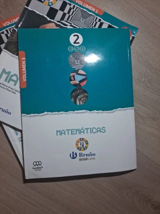 Libros de matematicas 2ESO perfectos.