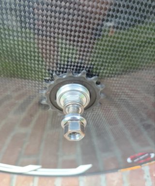 Rueda Lenticular Fast Forward Pista Tubular 700