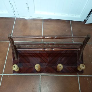Perchero Vintage Madera Años 50