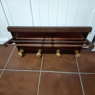 Perchero Vintage Madera Años 50