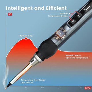 Soldador de Estaño Inteligente + KIT NUEVO