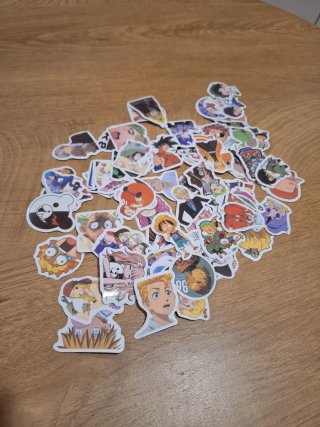 Pack 100 Pegatinas Anime Mix Vinilo
