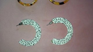 Lote 3 pares pendientes aro