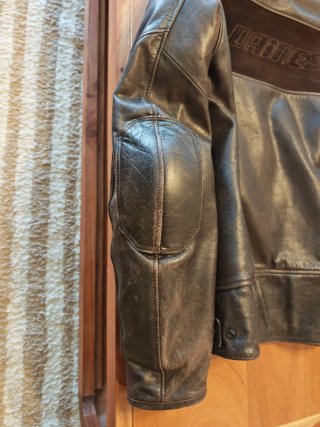 Chaqueta de piel para moto Dainese Vintage