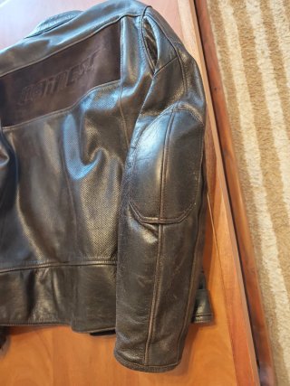 Chaqueta de piel para moto Dainese Vintage