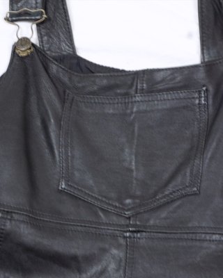 Vestito in vera pelle vintage taglia unica