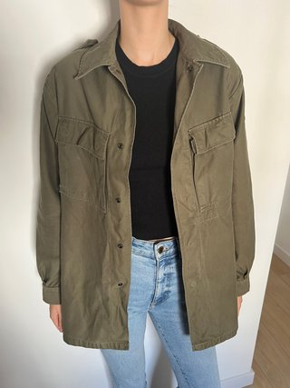Chaqueta militar verde talla XL