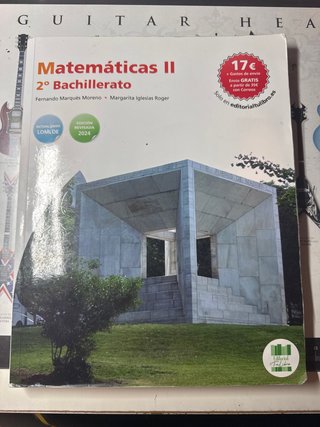 Matemáticas II. 2Bachillerato Lomloe