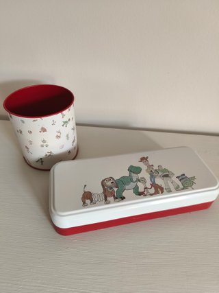 Zara Home Toy Story estuche y bote metal