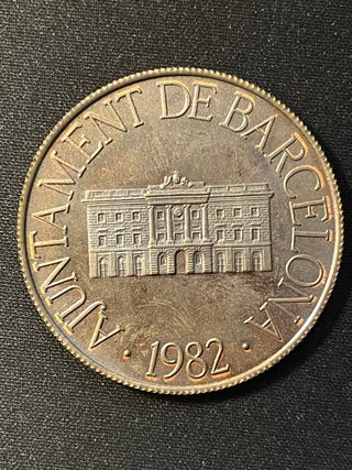 Medalla Conmemorativa Ajuntament Barcelona 1982