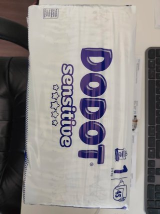Pañales Dodot Sensitive Talla 1 (2-5 kg).