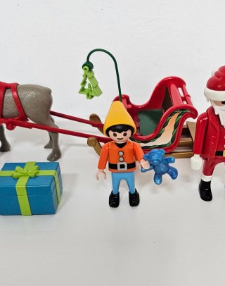 Trineo Navideño Playmobil con Reindeer