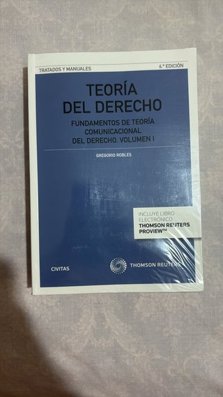 Teoría del Derecho (Fundamentos de Teoría comun...
