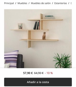 Estantería de Pared Maisons du Monde