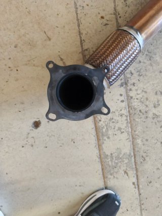 Downpipe Tubo de escape flexible
