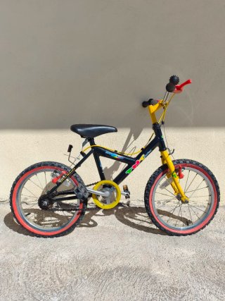Bicicleta Infantil Negra y Amarilla