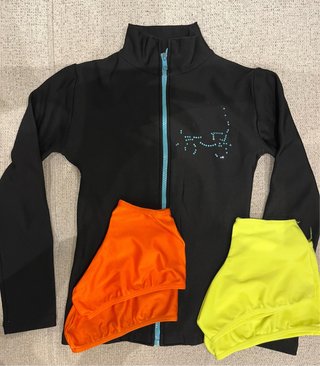 Chaqueta patinaje T12 neopreno + 2 fundas
