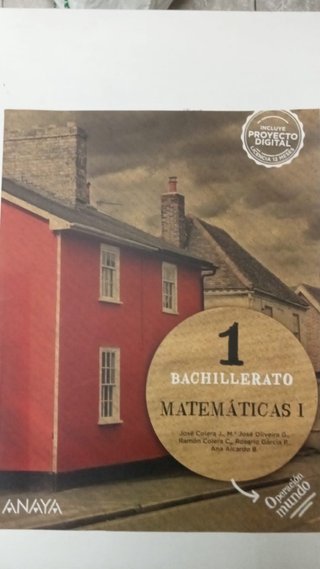 Matemáticas I 1 Bachillerato