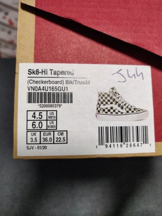 Vans Sk8-Hi Scacchi Tg 36