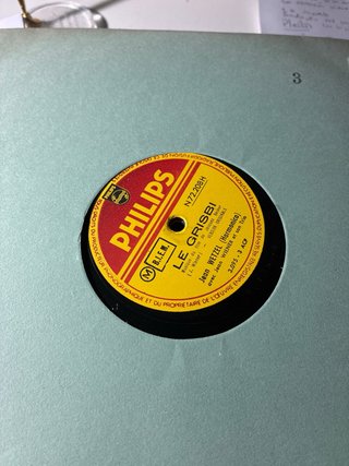 Discos Long Play Antiguos de piedra