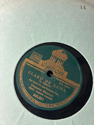 Discos Long Play Antiguos de piedra