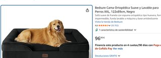 Cama Ortopédica para Perro Bedsure XL