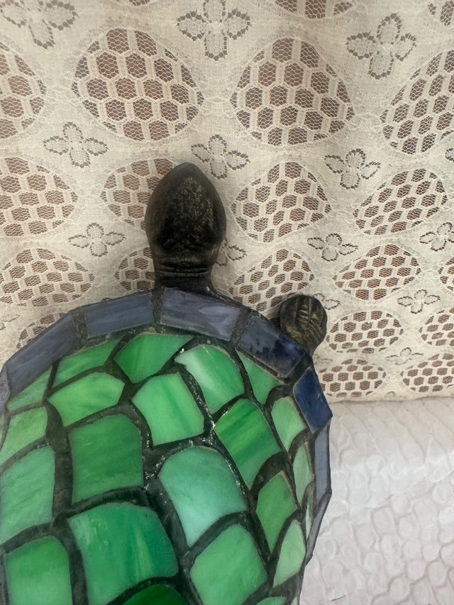 Lámpara Tortuga Estilo Tiffany