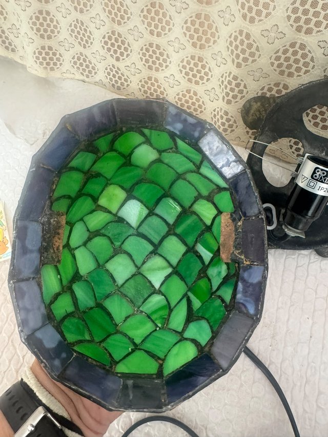 Lámpara Tortuga Estilo Tiffany
