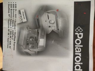 Polaroid 600 extreme Cámara Años 90