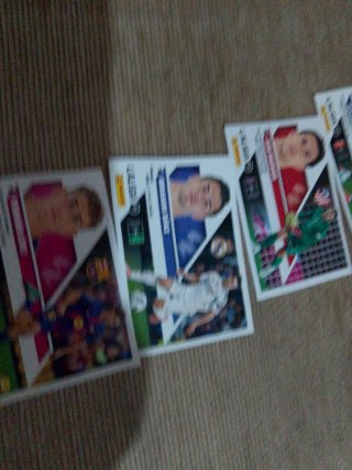 Lote de 7 Cromos La Liga