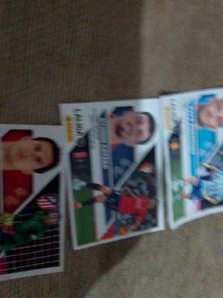 Lote de 7 Cromos La Liga