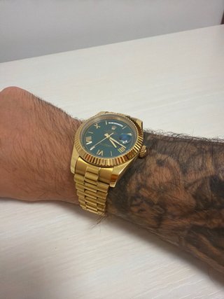 Orologio Uomo Full Oro Cronografo President - Quad
