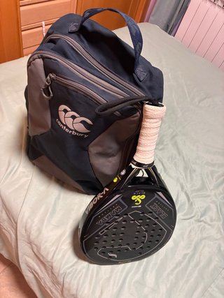 Mochila y pala pádel Vibor-A Mamba Black