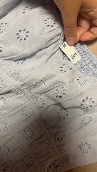 Top Hollister Azul Cielo