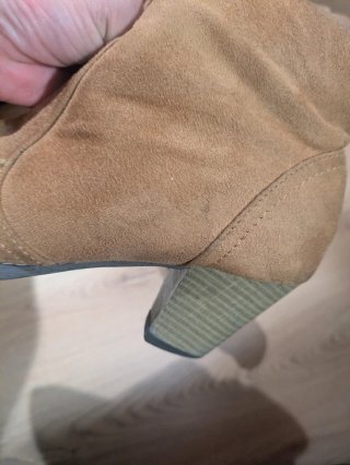 Botines Camperos Beige