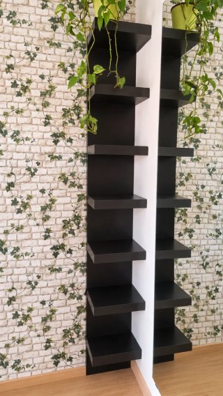 Estantería LACK IKEA 7 baldas, vertical o horizont