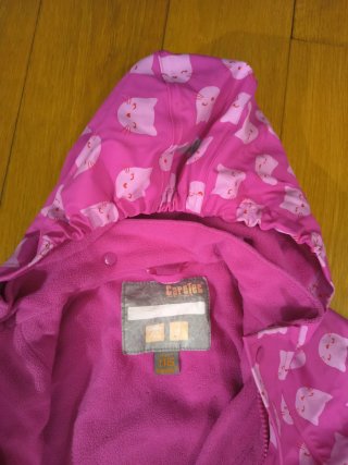 Conjunto impermeable niña 4-6 años