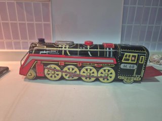 Locomotora de Juguete de Hojalata