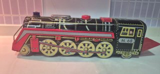 Locomotora de Juguete de Hojalata